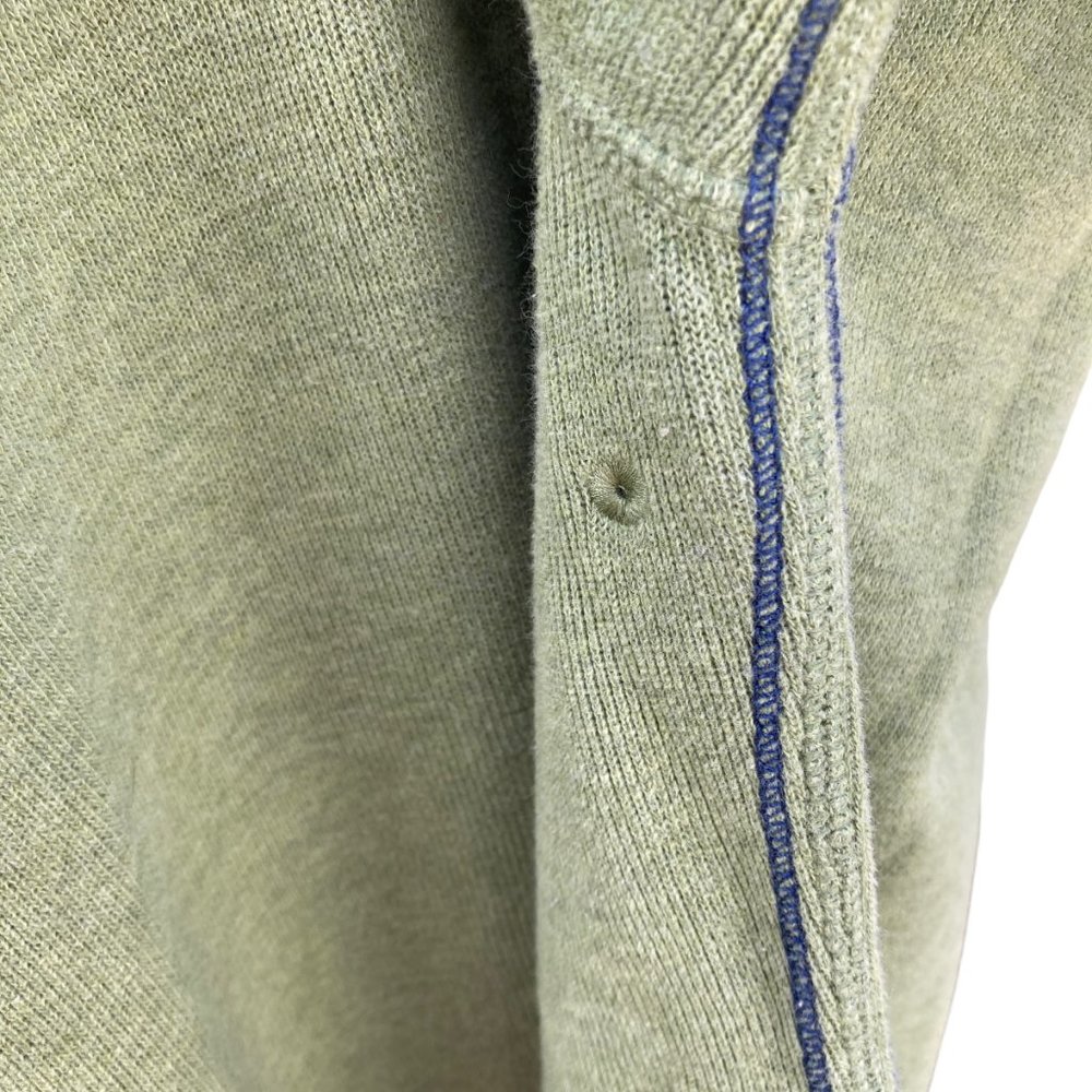 Tommy Bahama 1/4 Zipped Green Sweater, Size XL - Picture 5 of 9